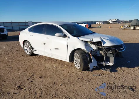 2015 Chrysler 200 Limited из США, поврежденный, VIN 1C3CCCABXFN729290